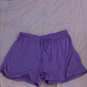 Cozy Women's Purple Pajama Shorts
